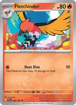 Fletchinder — Paldea Evolved