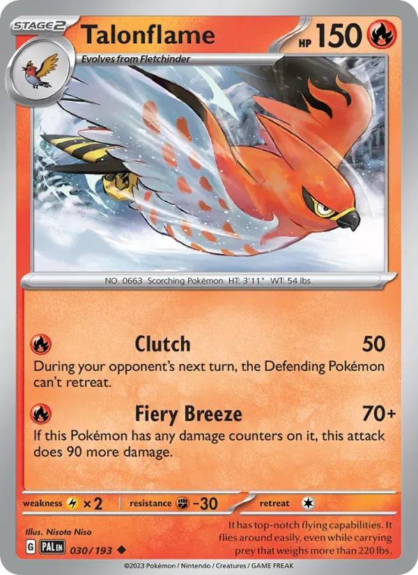 Talonflame — Paldea Evolved
