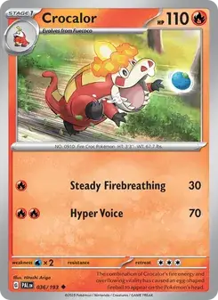 Crocalor — Paldea Evolved