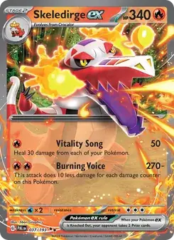 Skeledirge ex — Paldea Evolved