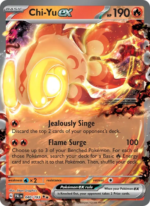 Chi-Yu ex — Paldea Evolved