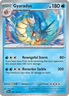 Gyarados — Paldea Evolved