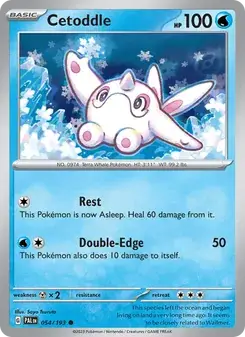 Cetoddle — Paldea Evolved