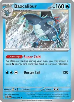 Baxcalibur — Paldea Evolved