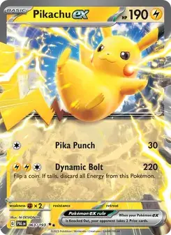 Pikachu ex — Paldea Evolved