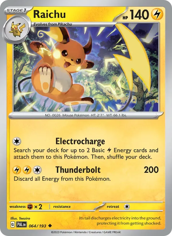 Raichu — Paldea Evolved