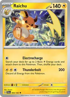 Raichu — Paldea Evolved