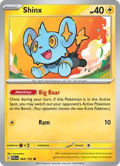 Shinx — Paldea Evolved
