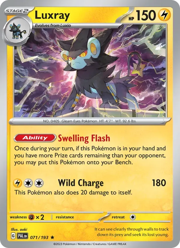Luxray — Paldea Evolved