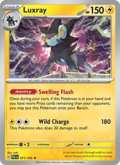Luxray — Paldea Evolved