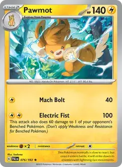 Pawmot — Paldea Evolved