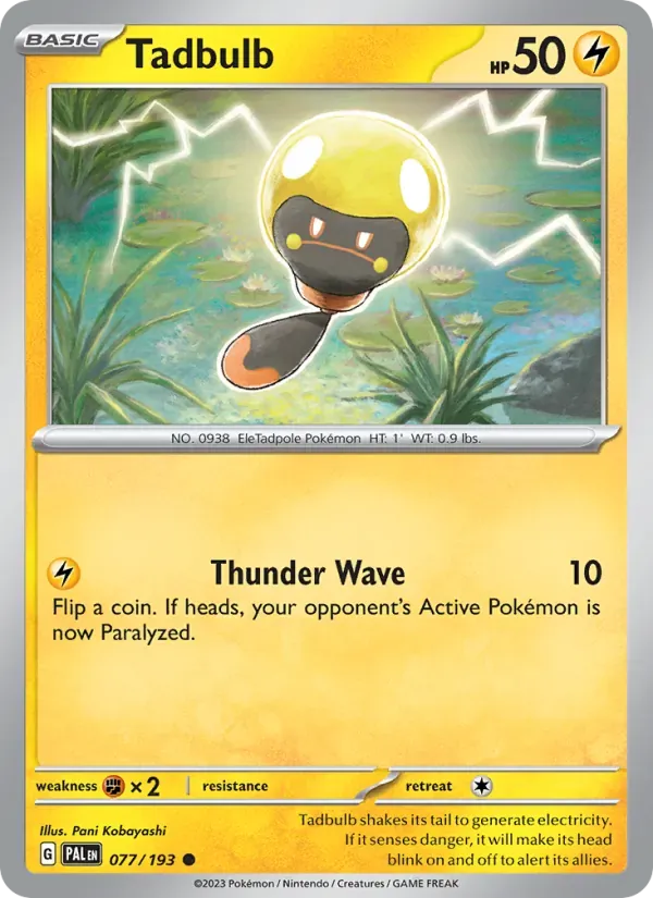 Tadbulb — Paldea Evolved