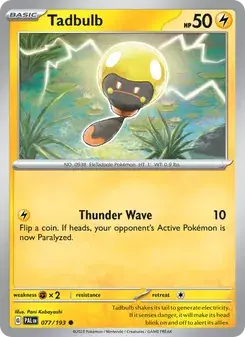 Tadbulb — Paldea Evolved