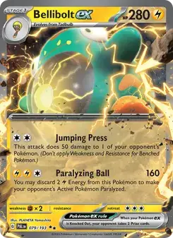 Bellibolt ex — Paldea Evolved