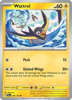 Wattrel — Paldea Evolved