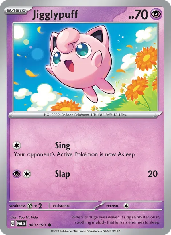 Jigglypuff — Paldea Evolved