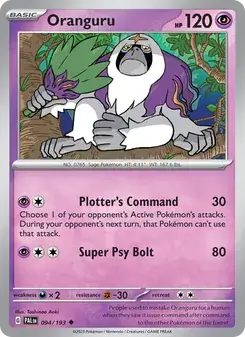 Oranguru — Paldea Evolved