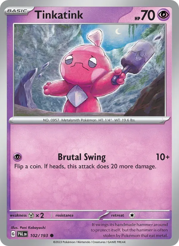 Tinkatink — Paldea Evolved