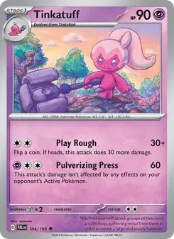 Tinkatuff — Paldea Evolved