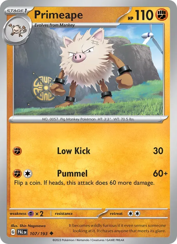 Primeape — Paldea Evolved