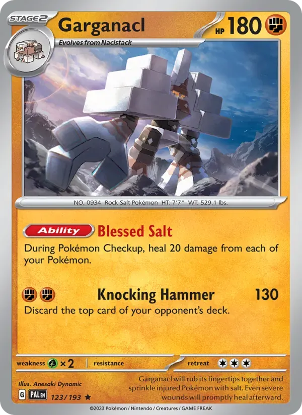 Garganacl — Paldea Evolved
