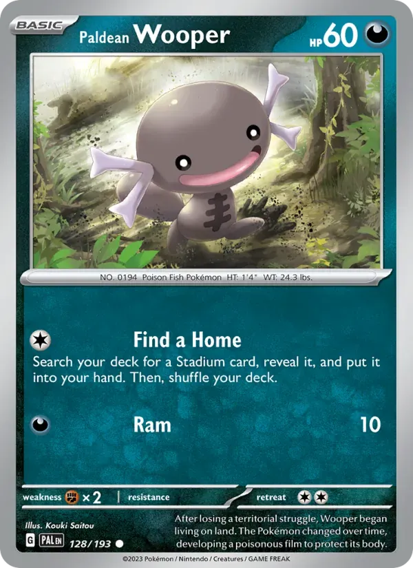 Paldean Wooper — Paldea Evolved