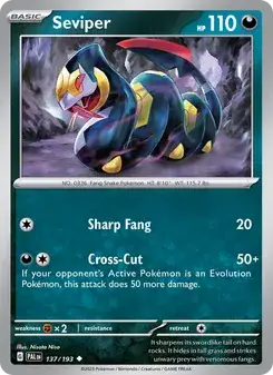 Seviper — Paldea Evolved