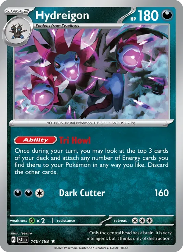 Hydreigon — Paldea Evolved