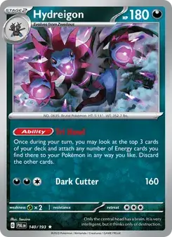 Hydreigon — Paldea Evolved