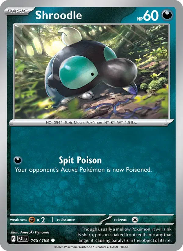 Shroodle — Paldea Evolved