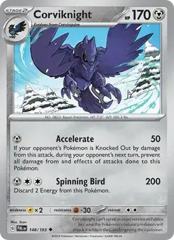 Corviknight — Paldea Evolved