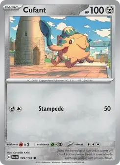 Cufant — Paldea Evolved