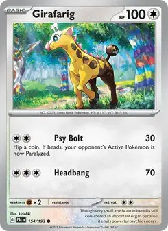 Girafarig — Paldea Evolved