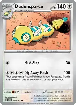 Dudunsparce — Paldea Evolved