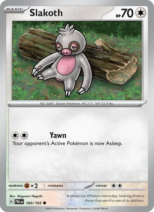 Slakoth — Paldea Evolved