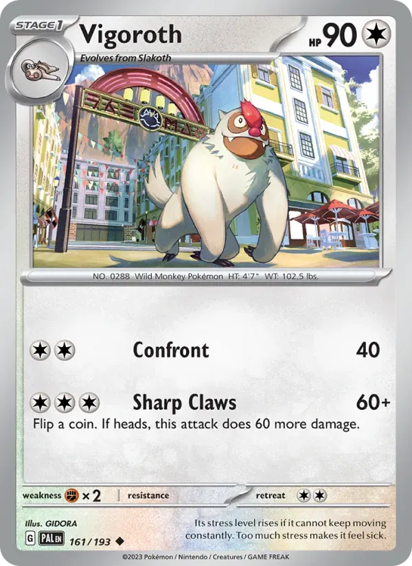 Vigoroth — Paldea Evolved