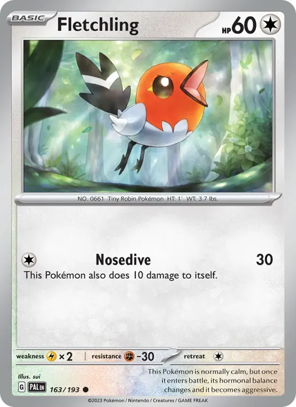 Fletchling — Paldea Evolved