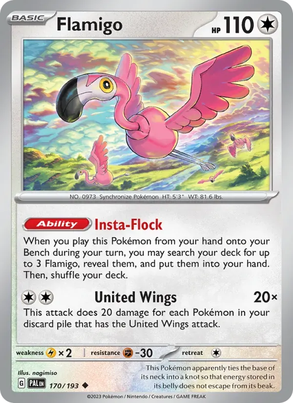 Flamigo — Paldea Evolved