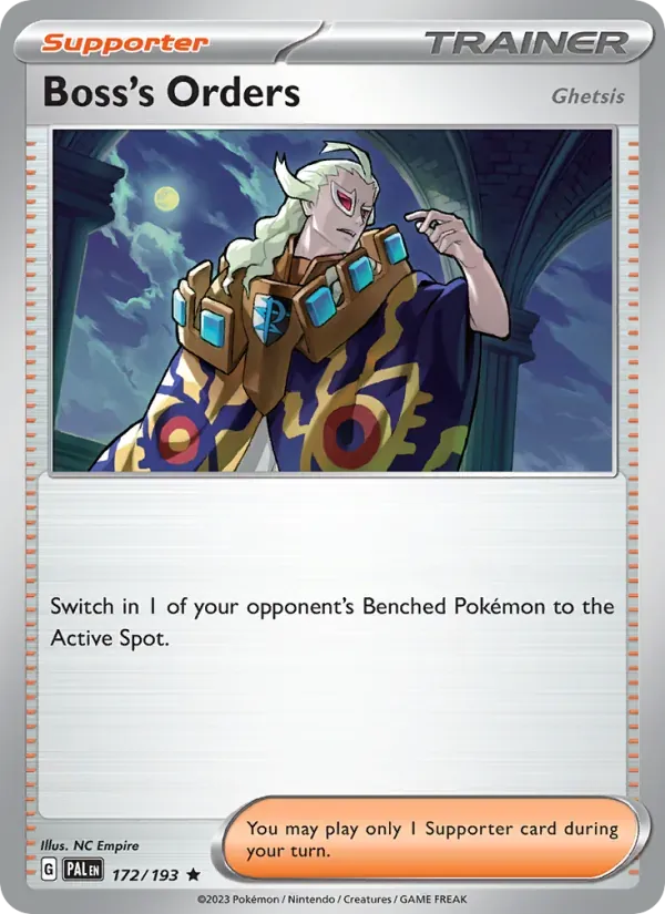Boss's Orders — Paldea Evolved