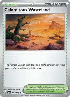 Calamitous Wasteland — Paldea Evolved