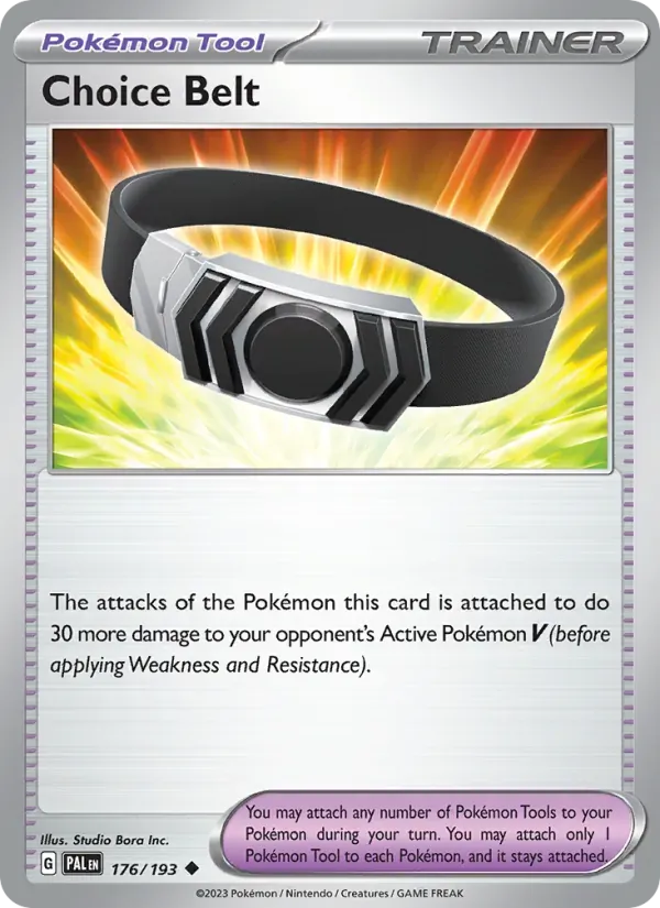 Choice Belt — Paldea Evolved