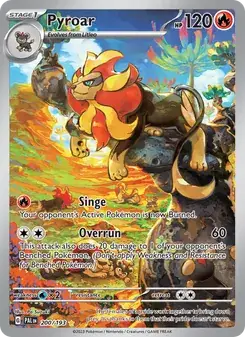 Pyroar — Paldea Evolved