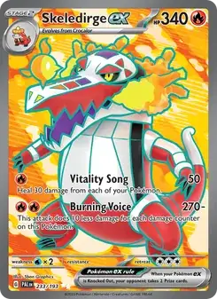 Skeledirge ex — Paldea Evolved