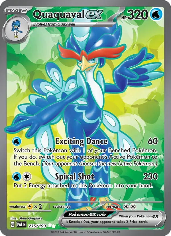 Quaquaval ex — Paldea Evolved