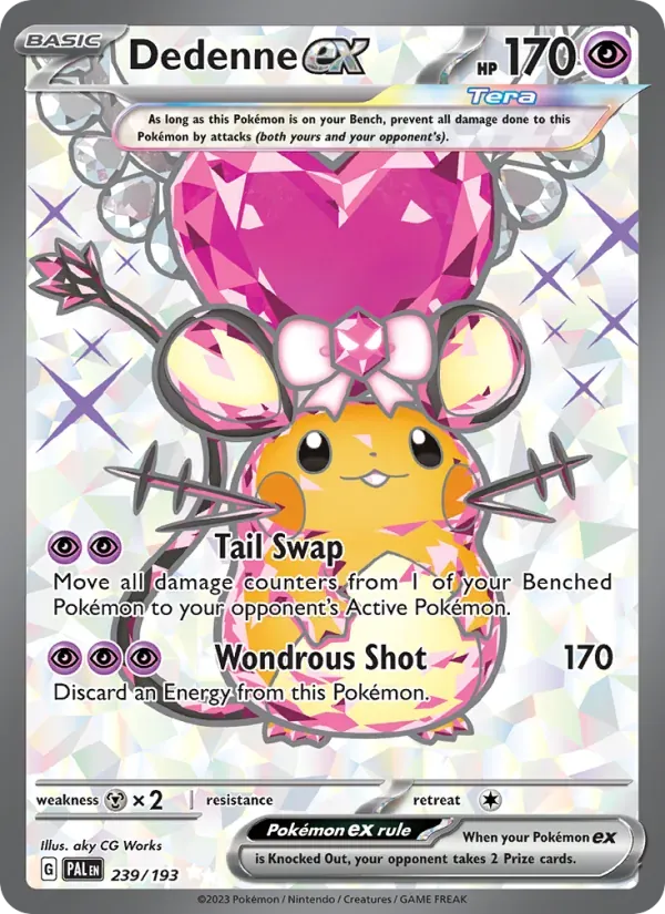 Dedenne ex — Paldea Evolved