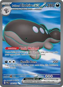 Paldean Clodsire ex — Paldea Evolved