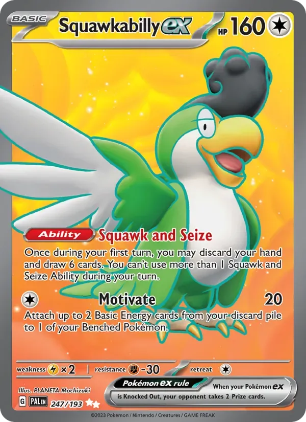 Squawkabilly ex — Paldea Evolved
