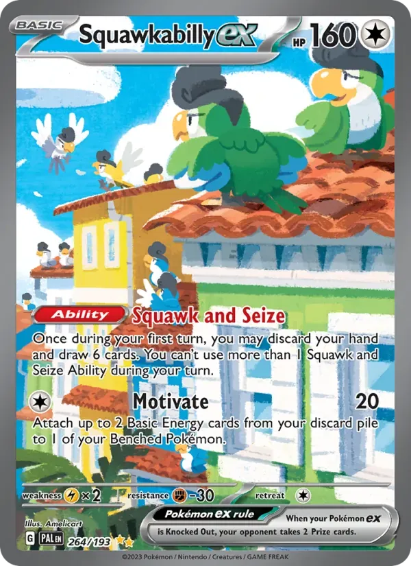 Squawkabilly ex — Paldea Evolved