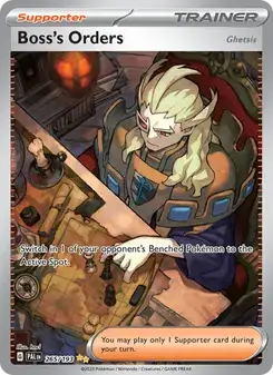 Boss's Orders — Paldea Evolved