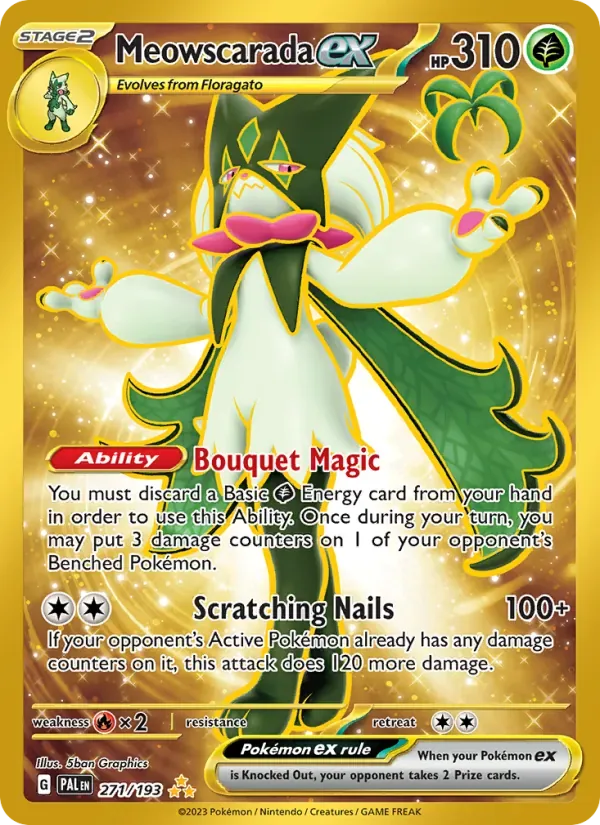 Meowscarada ex — Paldea Evolved